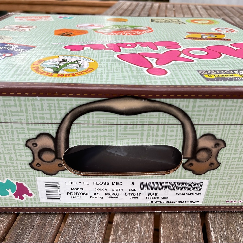 Moxi Lolly Floss Roller Skates Size 8 - Picture 13 of 15